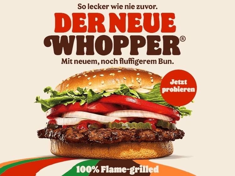 burger king verbessert den whopper nach zahlreichen kundenbeschwerden, um geschmack und qualität zu optimieren.