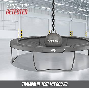 ein gartentrampolin half gage cooper, den meistertitel zu gewinnen, indem es training, fitness und spaß perfekt kombinierte.