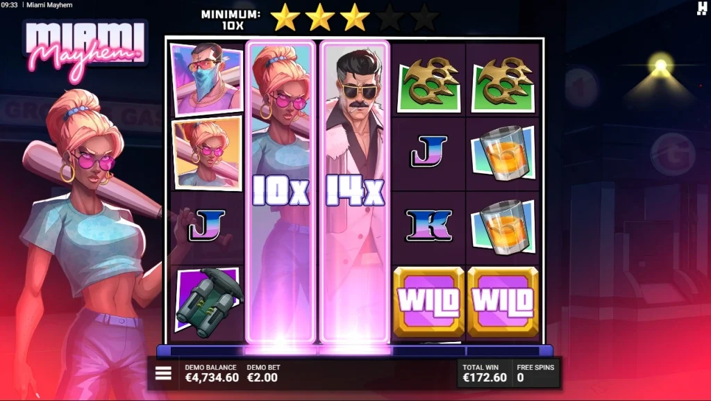 Miami Mayhen Casino-Spiel
