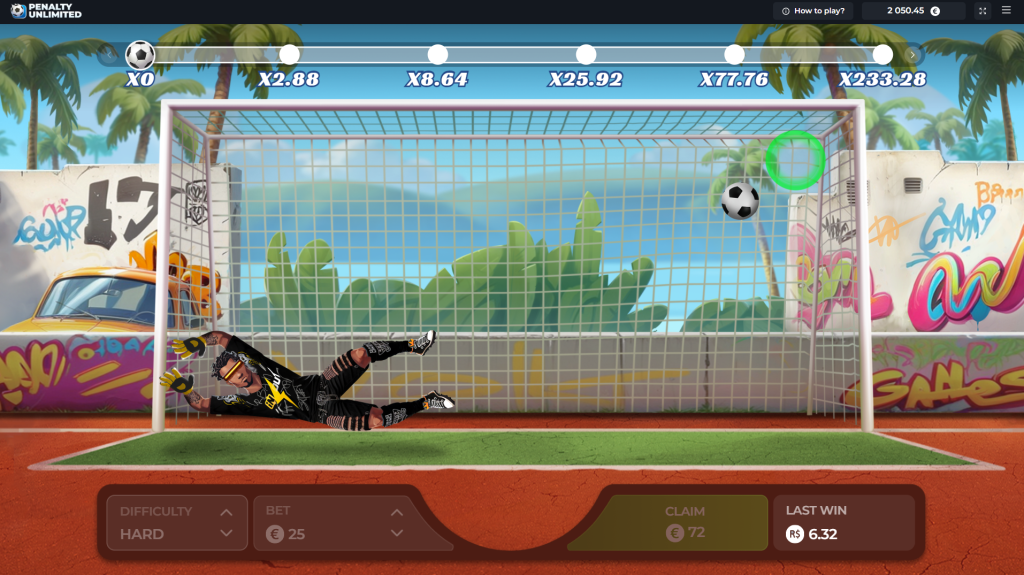 Penalty Unlimited Casinospiel