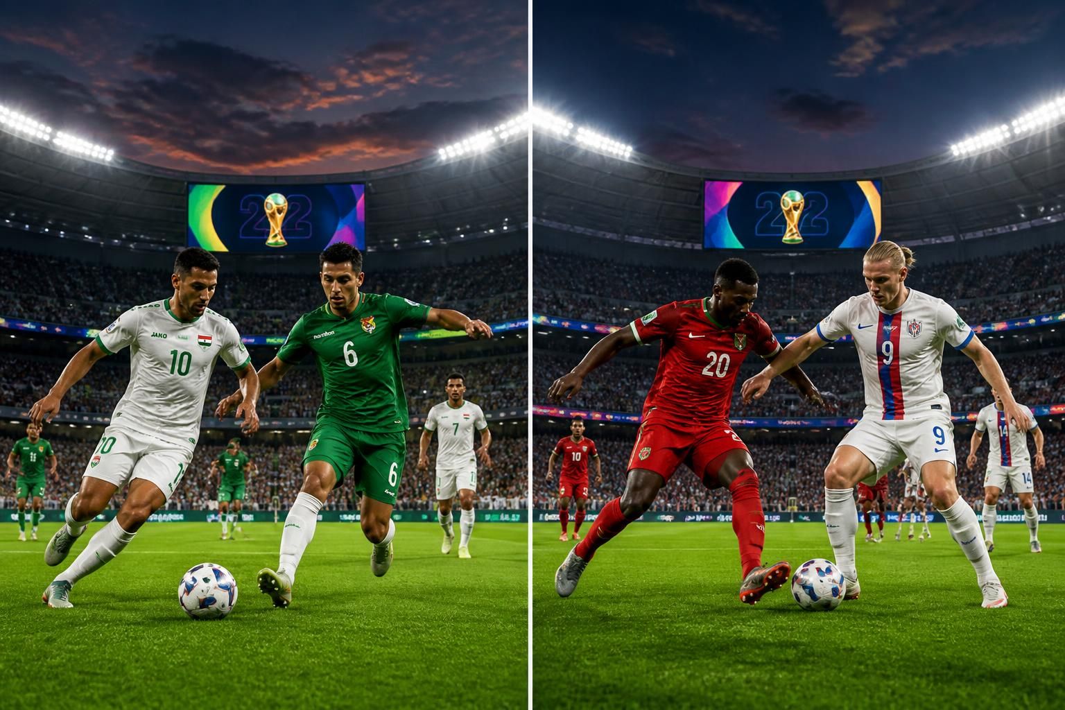 prognose und analyse der spiele irak gegen bolivien und suriname gegen norwegen bei der wm 2026. erfahren sie mehr über die favoriten, mögliche sieger und spannende spielverläufe.