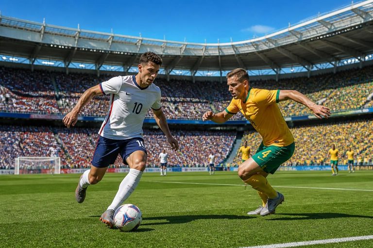 analyse und prognose des spiels usa gegen australien bei der fußball-weltmeisterschaft 2026. erfahren sie alles zu taktiken, schlüsselspielern und ergebnisvorhersagen.
