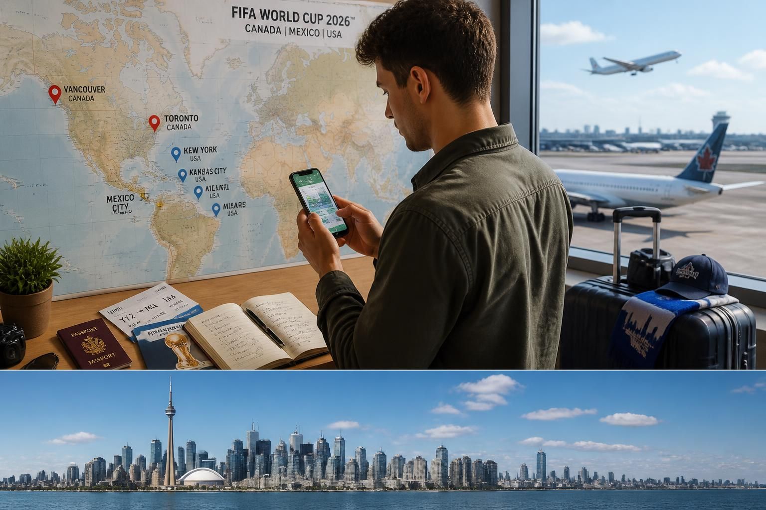 erfahren sie, wie sie zur fifa-weltmeisterschaft 2026 nach toronto gelangen und welche wichtigen dinge sie beachten müssen, um ihre reise optimal zu planen.