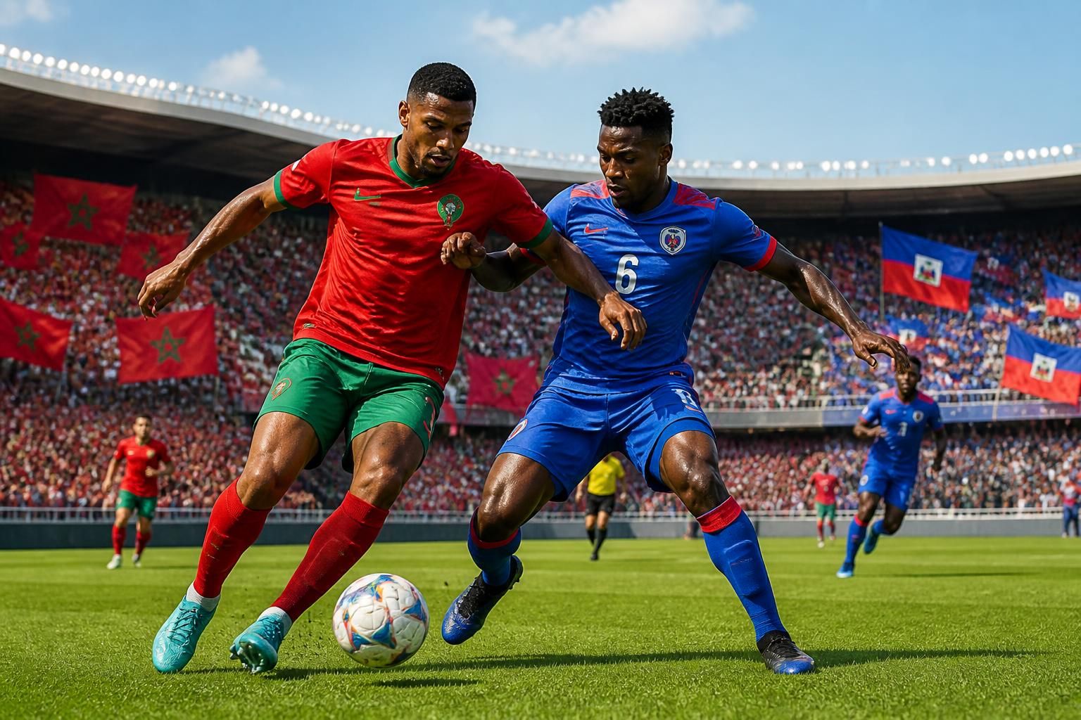 analyse und prognose des wm-spiels marokko gegen haiti: chancen, erwartungen und vergleich der beiden teams.