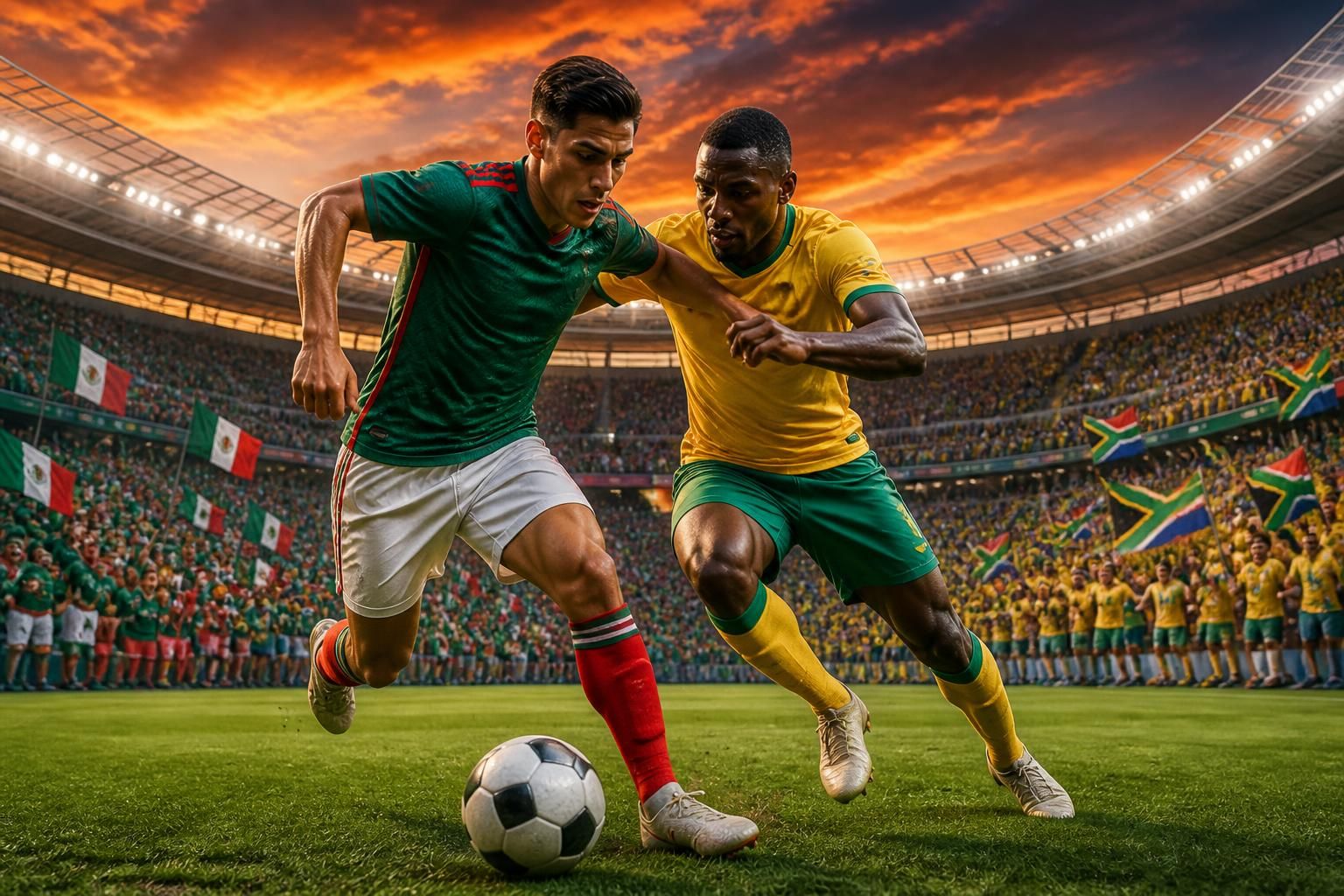 entdecken sie die wm-prognose für das spiel mexiko gegen südafrika 2026 und erfahren sie, welche erwartungen für dieses spannende aufeinandertreffen bestehen.