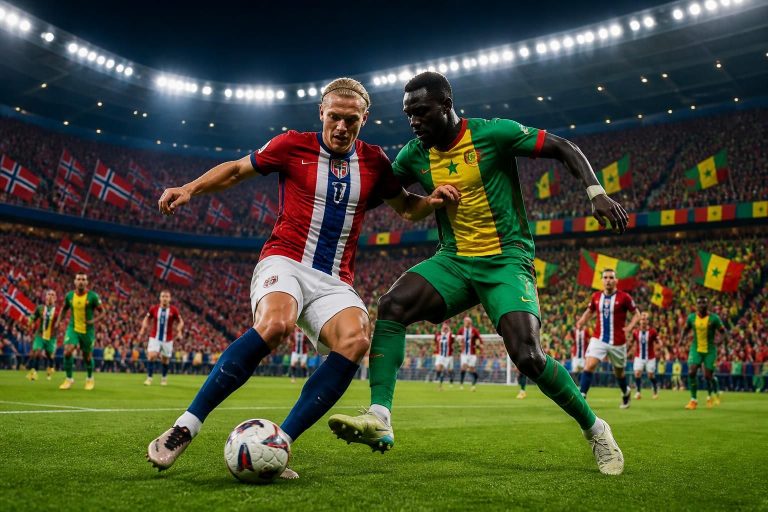 detaillierte wm-prognose 2026: norwegen gegen senegal – umfassende analyse, spielverlauf und erwartungen für das spannende duell bei der fußball-weltmeisterschaft.