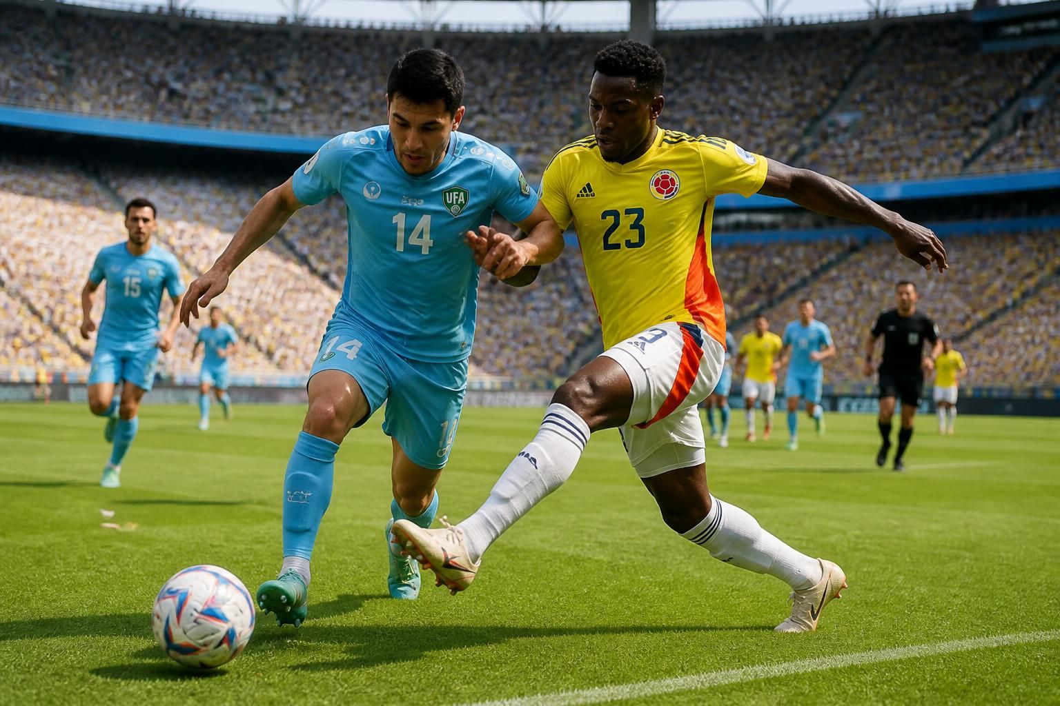 wm-prognose: usbekistan gegen kolumbien – wer hat die besseren chancen im bevorstehenden spiel? analyse der stärken, schwächen und erwartungen.
